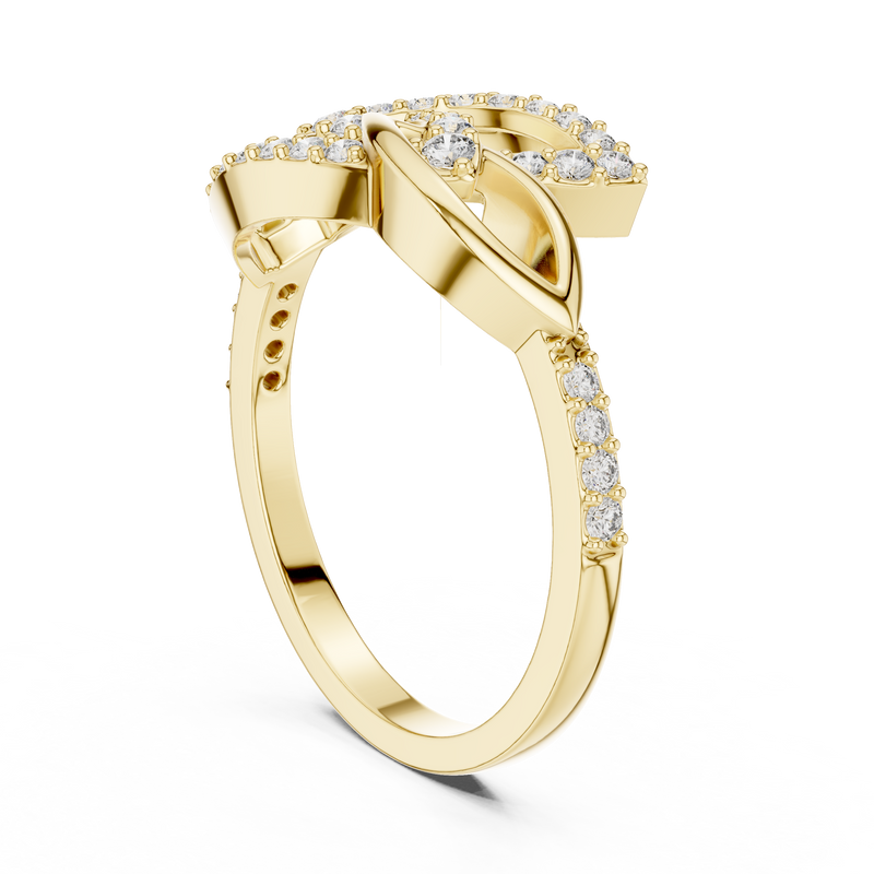 Ladies Ring LR-01 (64) - Yellow Gold - Image