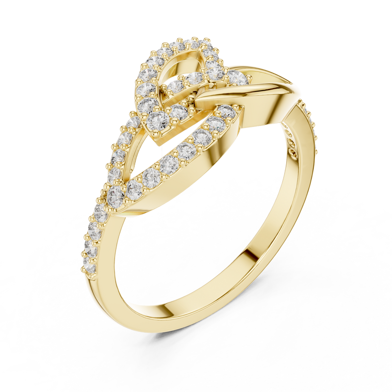 Ladies Ring LR-01 (64) - Yellow Gold - Image