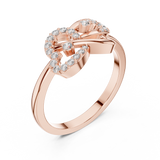 Ladies Ring LR-01 (65) - Rose Gold - Image