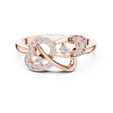 Ladies Ring LR-01 (65) - Rose Gold - Image