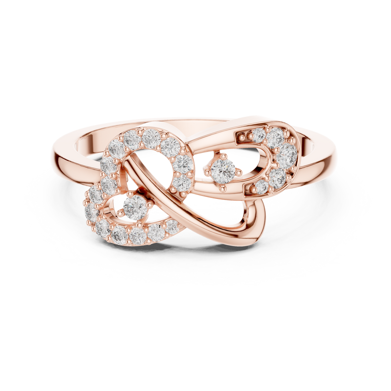 Ladies Ring LR-01 (65) - Rose Gold - Image