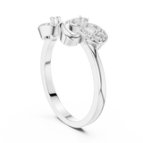 Ladies Ring LR-01 (65) - White Gold - Image