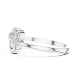 Ladies Ring LR-01 (65) - White Gold - Image