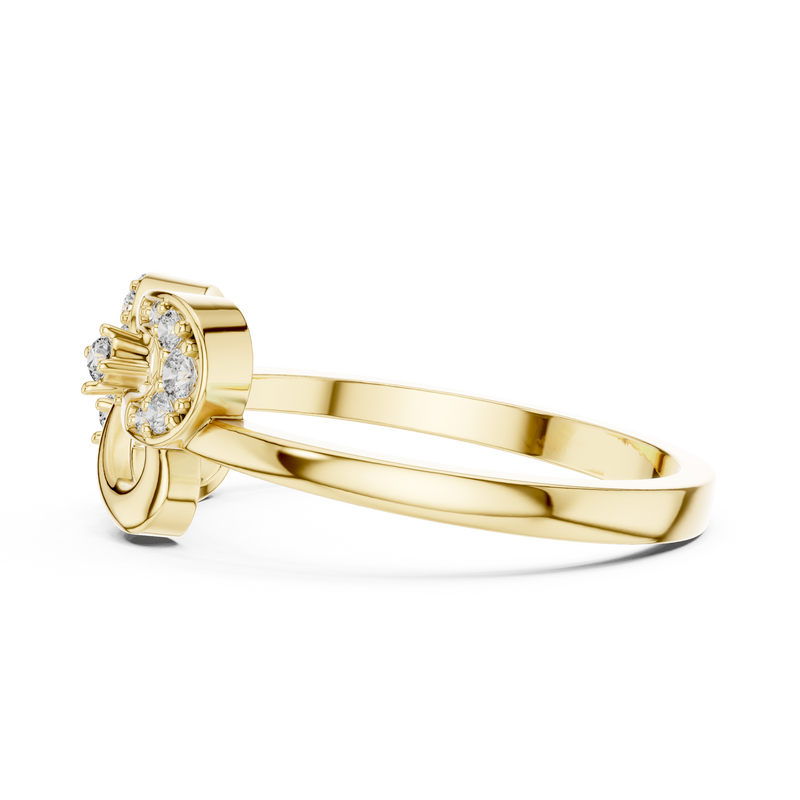 Ladies Ring LR-01 (65) - Yellow Gold - Image