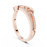 Ladies Ring LR-01 (66) - Rose Gold - Image