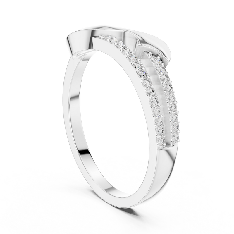 Ladies Ring LR-01 (66) - White Gold - Image