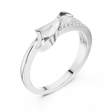 Ladies Ring LR-01 (66) - White Gold - Image