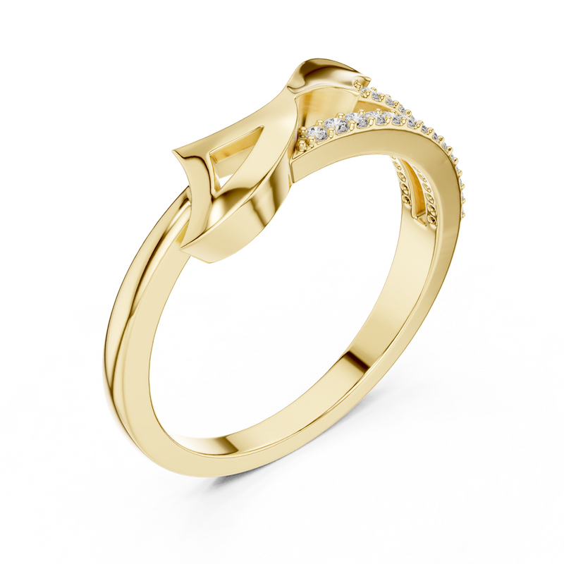 Ladies Ring LR-01 (66) - Yellow Gold - Image
