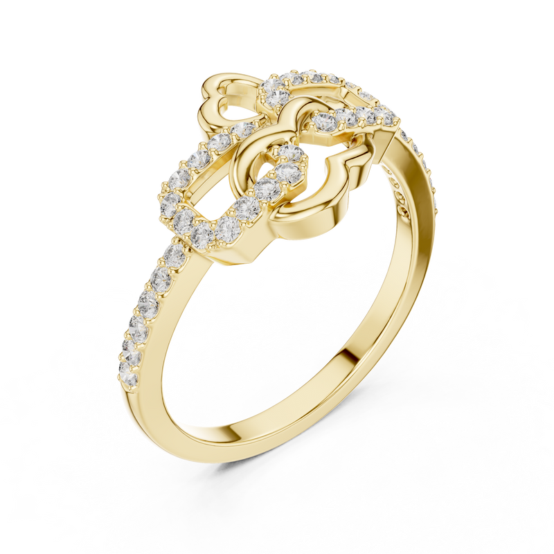 Ladies Ring LR-01 (67) - Yellow Gold - Image