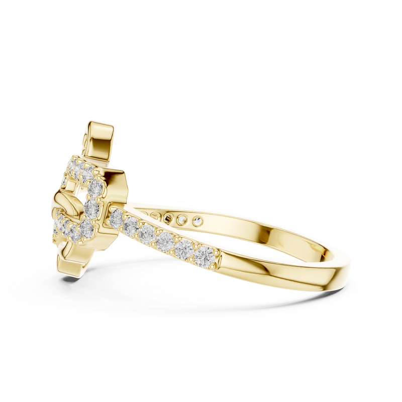 Ladies Ring LR-01 (67) - Yellow Gold - Image