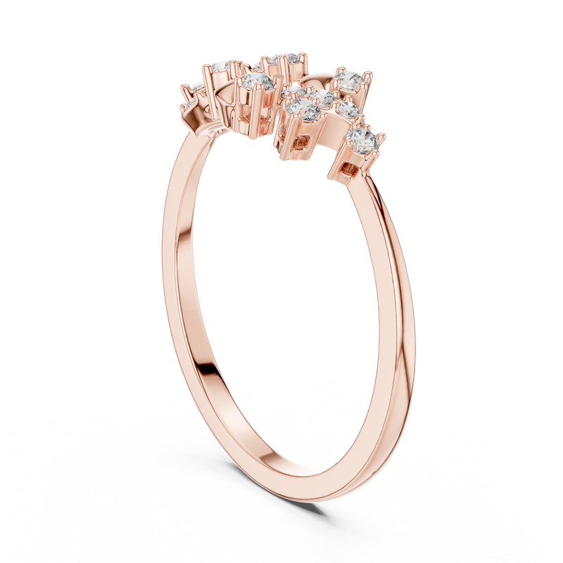 Ladies Ring LR-01 (68) - Rose Gold - Image