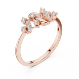 Ladies Ring LR-01 (68) - Rose Gold - Image