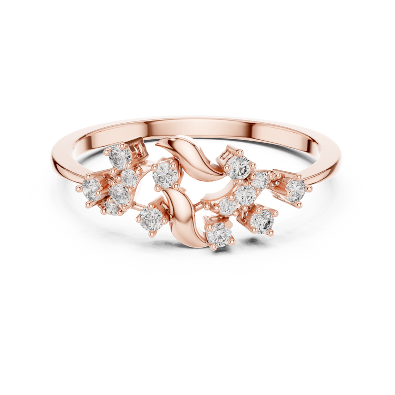 Ladies Ring LR-01 (68) - Rose Gold - Image