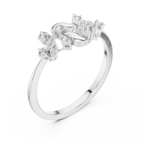Ladies Ring LR-01 (68) - White Gold - Image