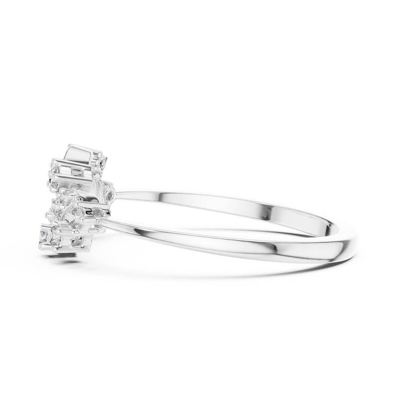 Ladies Ring LR-01 (68) - White Gold - Image