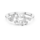 Ladies Ring LR-01 (68) - White Gold - Image