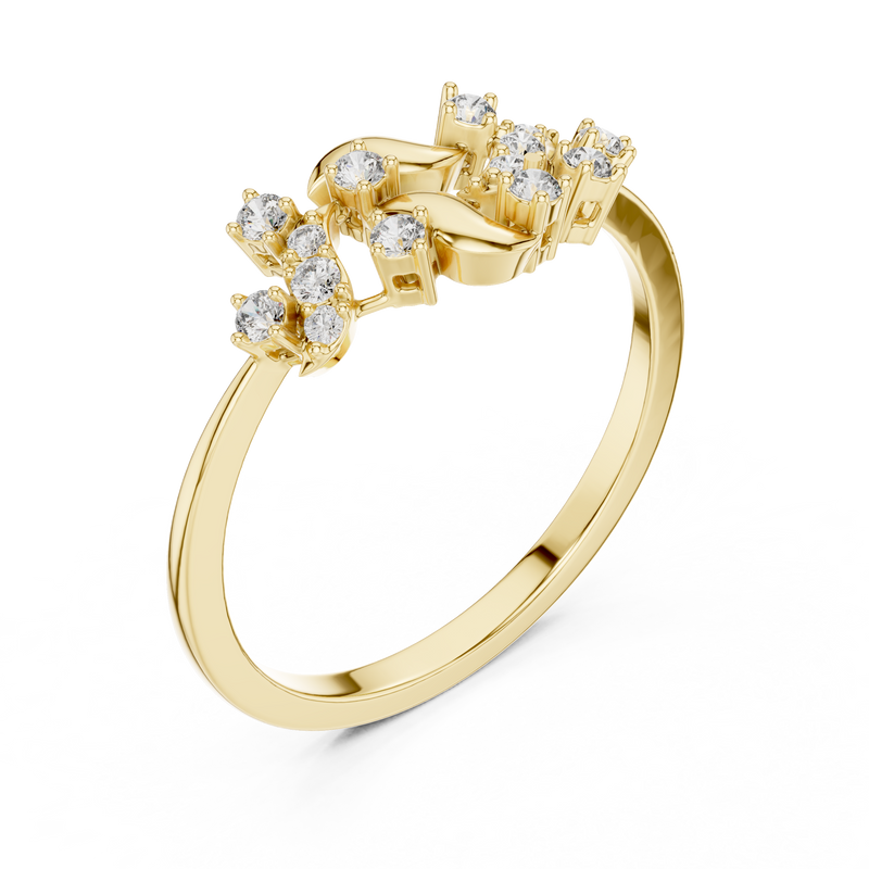 Ladies Ring LR-01 (68) - Yellow Gold - Image