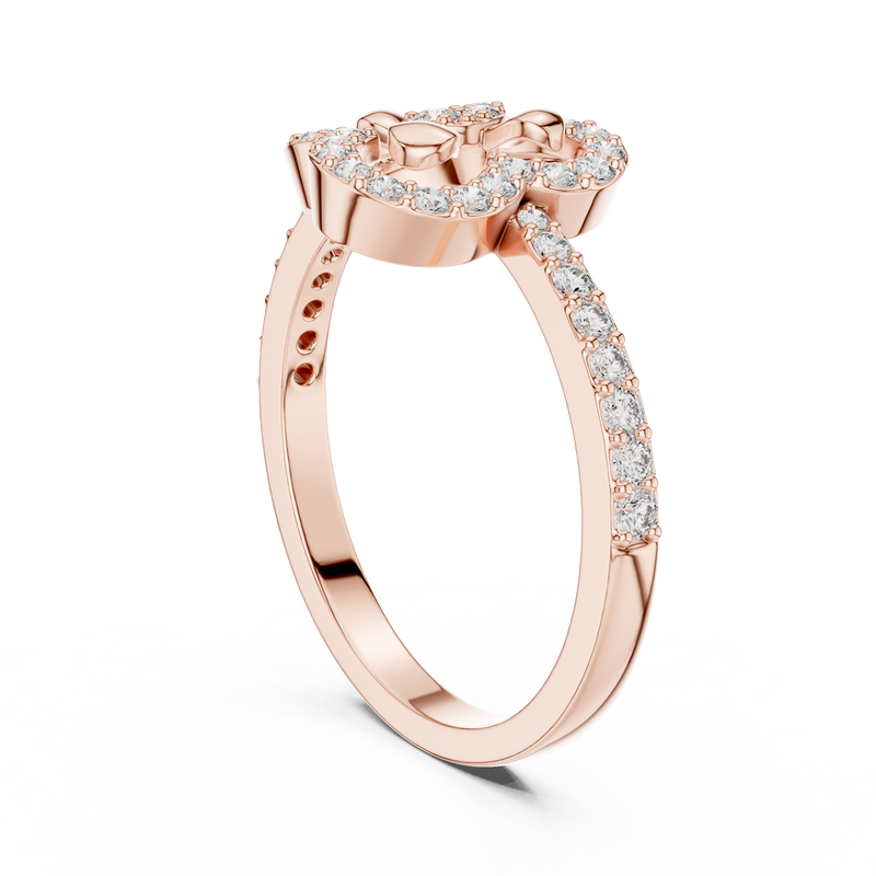 Ladies Ring LR-01 (69) - Rose Gold - Image