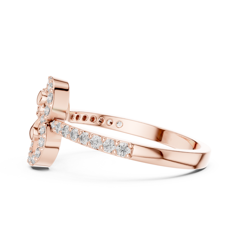 Ladies Ring LR-01 (69) - Rose Gold - Image