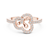 Ladies Ring LR-01 (69) - Rose Gold - Image