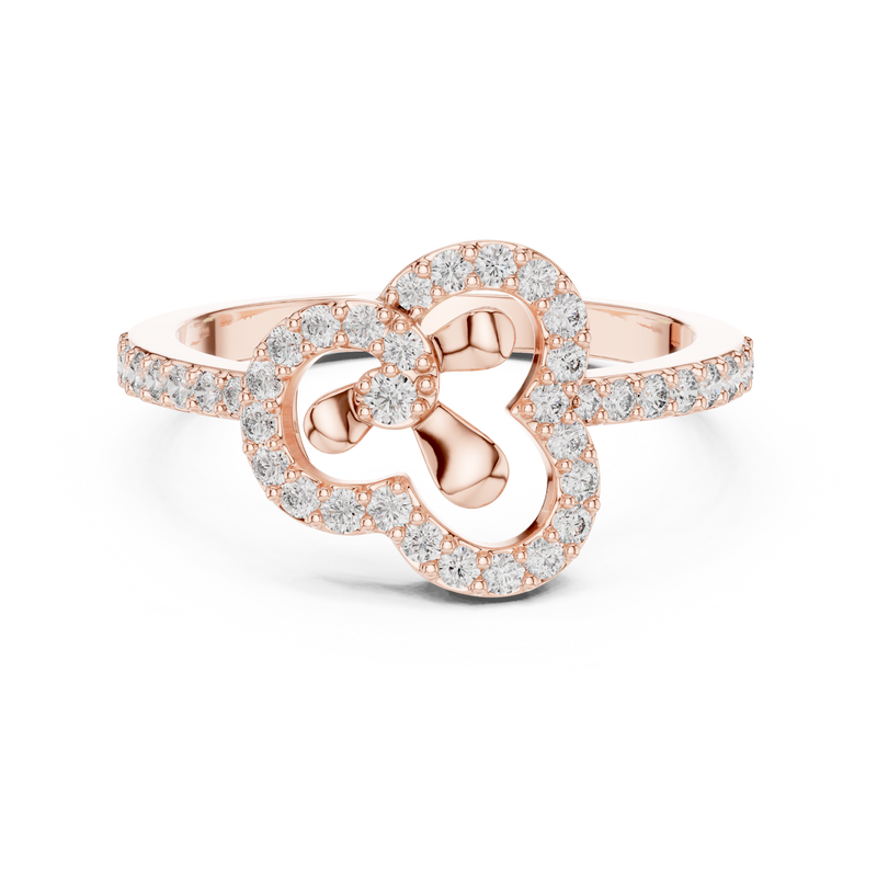 Ladies Ring LR-01 (69) - Rose Gold - Image