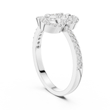 Ladies Ring LR-01 (69) - White Gold - Image