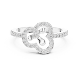 Ladies Ring LR-01 (69) - White Gold - Image
