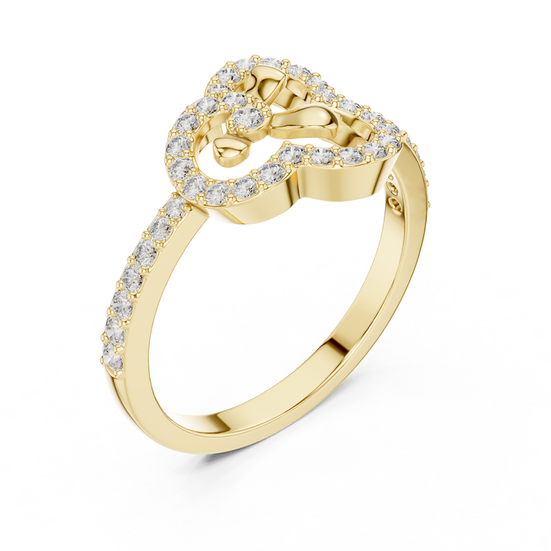Ladies Ring LR-01 (69) - Yellow Gold - Image