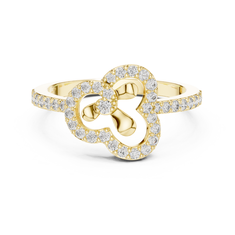 Ladies Ring LR-01 (69) - Yellow Gold - Image