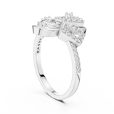 Ladies Ring LR-01 (70) - White Gold - Image