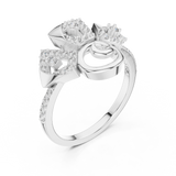 Ladies Ring LR-01 (70) - White Gold - Image
