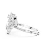 Ladies Ring LR-01 (70) - White Gold - Image