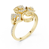 Ladies Ring LR-01 (70) - Yellow Gold - Image