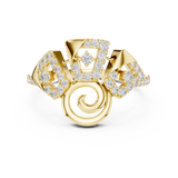 Ladies Ring LR-01 (70) - Yellow Gold - Image