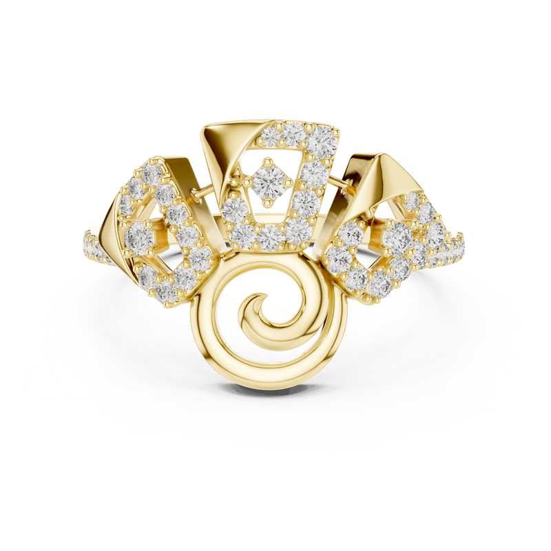 Ladies Ring LR-01 (70) - Yellow Gold - Image
