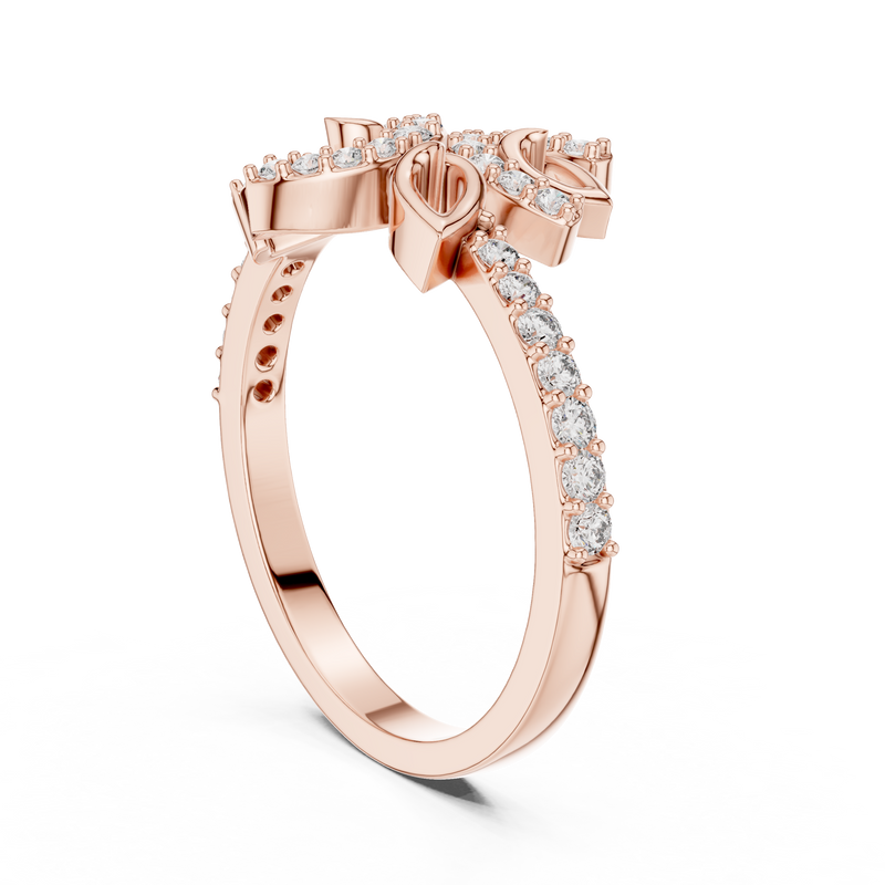Ladies Ring LR-01 (71) - Rose Gold - Image