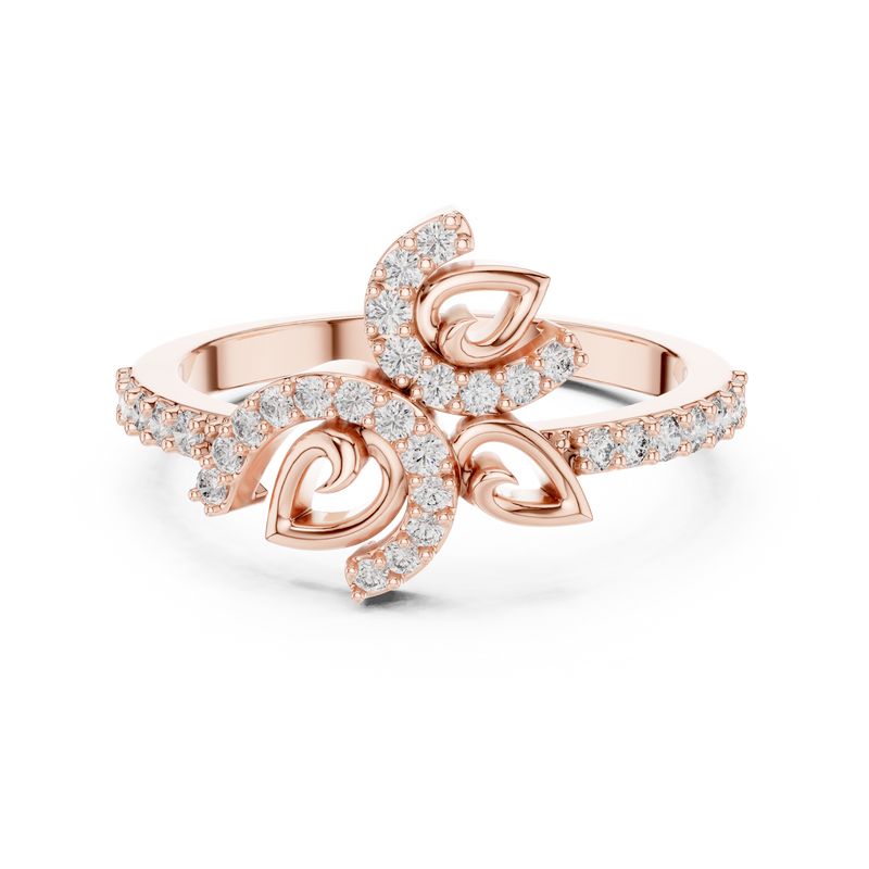 Ladies Ring LR-01 (71) - Rose Gold - Image