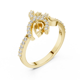 Ladies Ring LR-01 (71) - Yellow Gold - Image