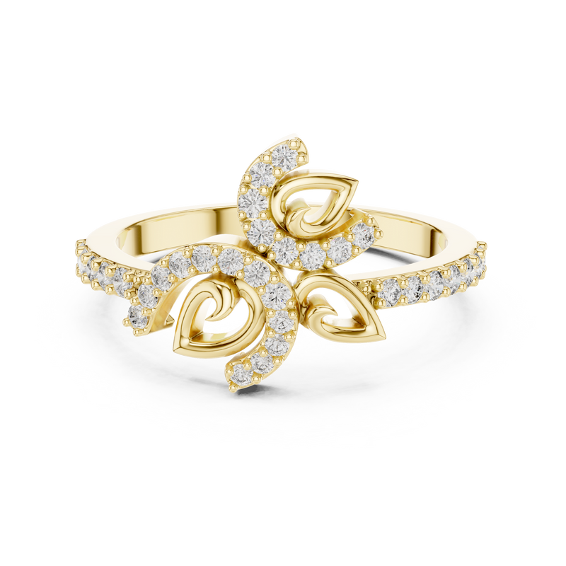 Ladies Ring LR-01 (71) - Yellow Gold - Image