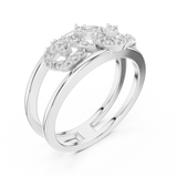 Ladies Ring LR-01 (72) - White Gold - Image