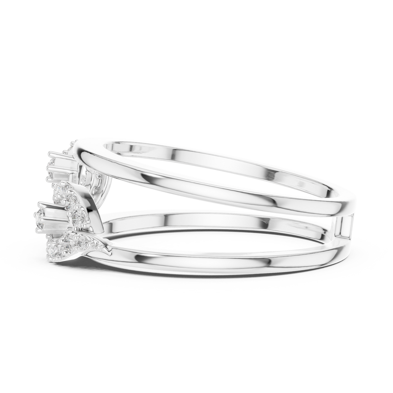 Ladies Ring LR-01 (72) - White Gold - Image