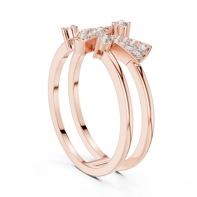 Ladies Ring LR-01 (73) - Rose Gold - Image