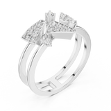 Ladies Ring LR-01 (73) - White Gold - Image