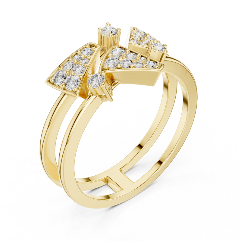 Ladies Ring LR-01 (73) - Yellow Gold - Image