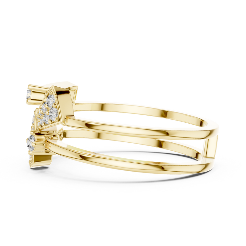 Ladies Ring LR-01 (73) - Yellow Gold - Image