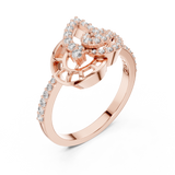 Ladies Ring LR-01 (74) - Rose Gold - Image