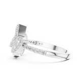 Ladies Ring LR-01 (74) - White Gold - Image