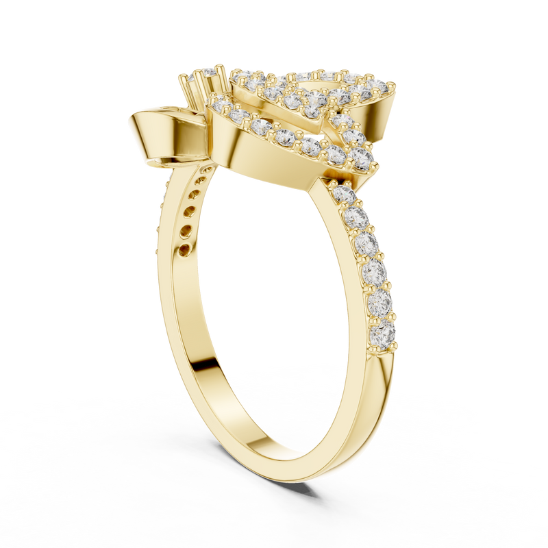 Ladies Ring LR-01 (74) - Yellow Gold - Image
