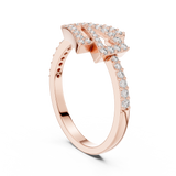 Ladies Ring LR-01 (75) - Rose Gold - Image