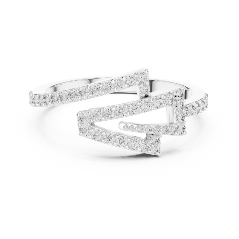 Ladies Ring LR-01 (75) - White Gold - Image